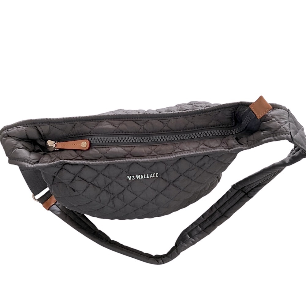 MZ Wallace Quilted Crossbody Bag in Taupe - Picture 13 of 16
